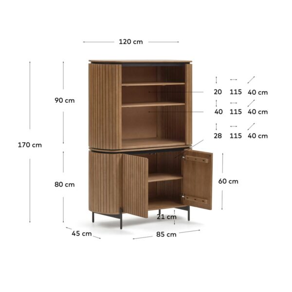 Licia Tall Sideboard