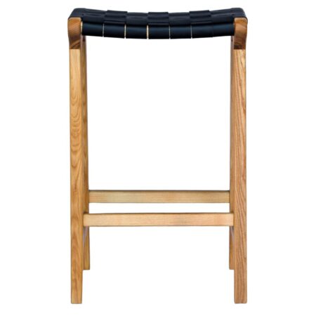 Lefroy Leather Stools x 3